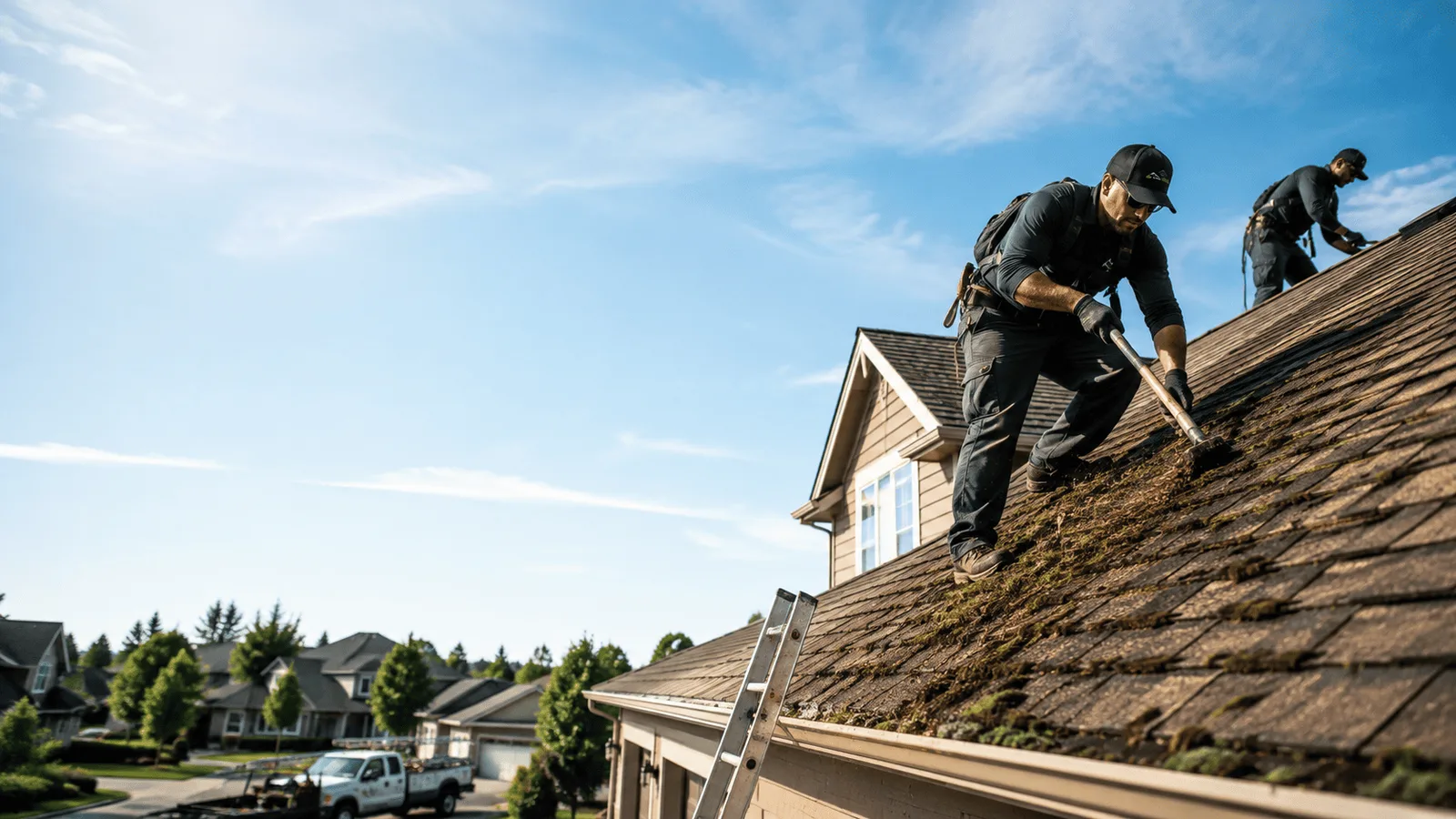 Roof Moss Removal in Rutherford, TN near me